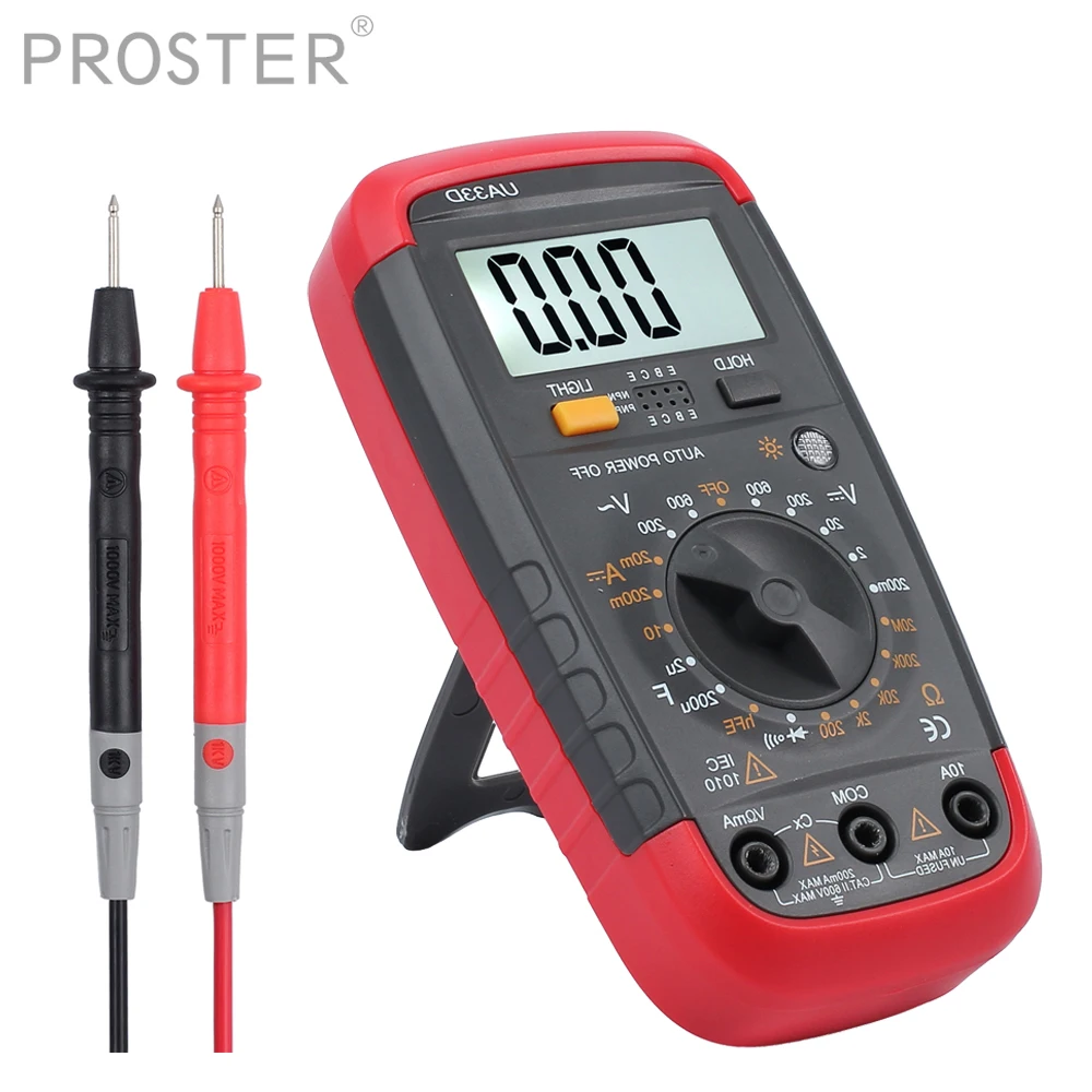 Цифровой мультиметр вольтметр амперметр постоянного и переменного