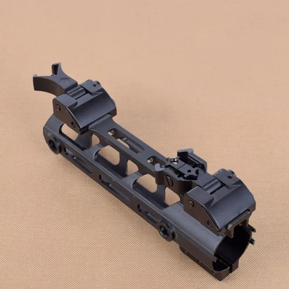 Тактический металлический низкий откидной передний и задний Железный прицел в