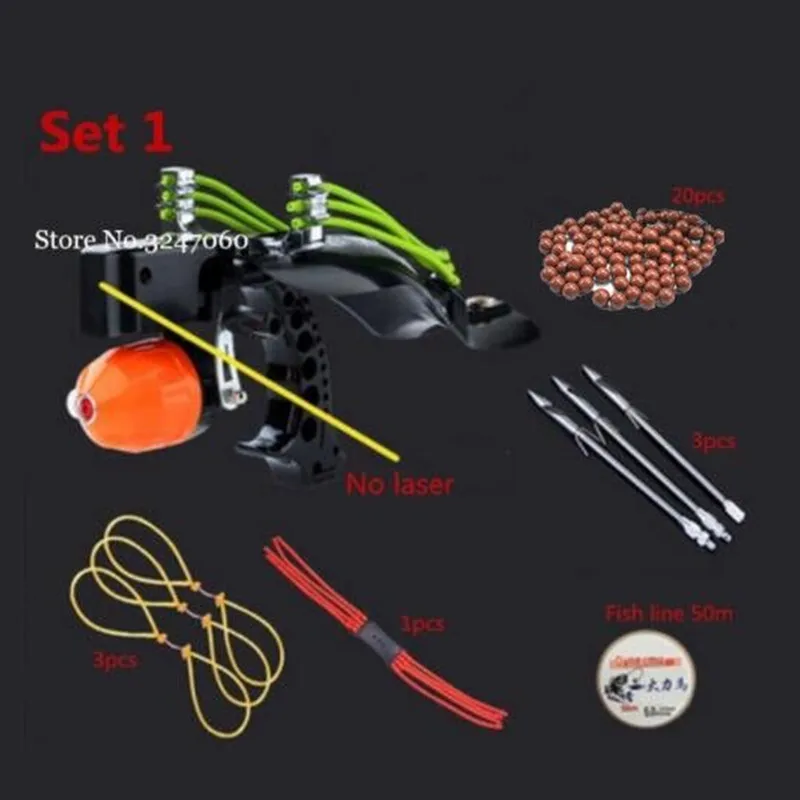The new hot fishing suit is suitable for fishing catapult fish dart fishing tackle, powerful version of the catapult combo.