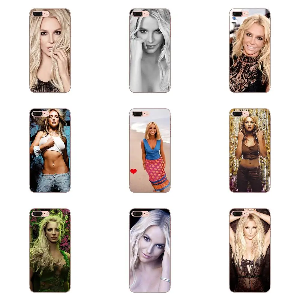 Мягкий чехол из ТПУ Britney Spears для Samsung Galaxy A10 A20 A20E A3 A40 A5 A50 A7 J1 J3 J4 J5 J6 J7 2016 2017