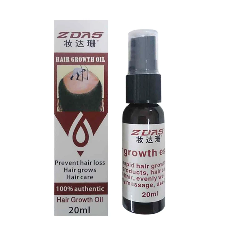 

Effective Hair Growth Essence Oil Thinning Anti-hair loss products Hair regeneration Anti-off Hair Care Spray Prevent hair loss