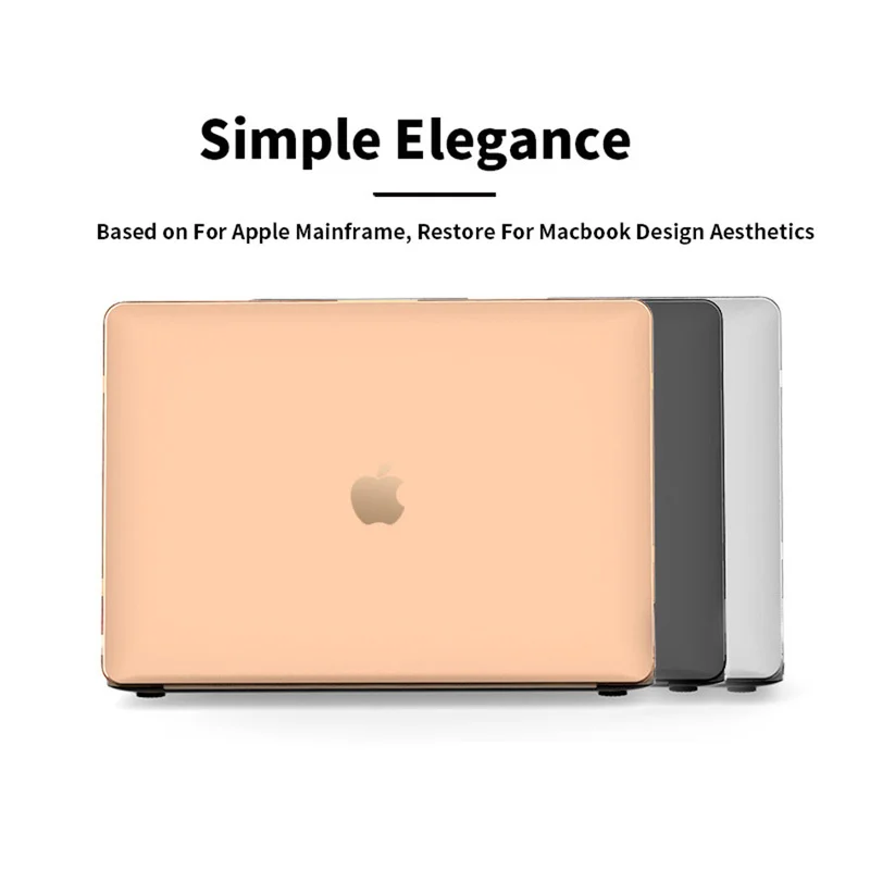 Новый матовый чехол для ноутбука Apple MacBook Air Pro 13 3 15 12 дюймов новый Pro13 A1932 A1989 с