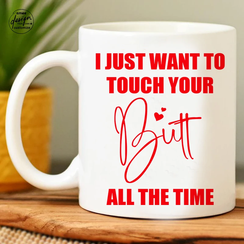 

Adult Spoof Gifts Mug Funny Valentine's Day Present Husband Wife Mug Decoration Travel Gift Men Women Mug 2022 Anniversary Gifts