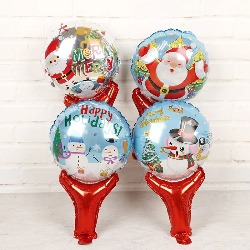Merry Christmas party hotel mall Christmas birthday party celebration decoration Christmas balloon set balloon