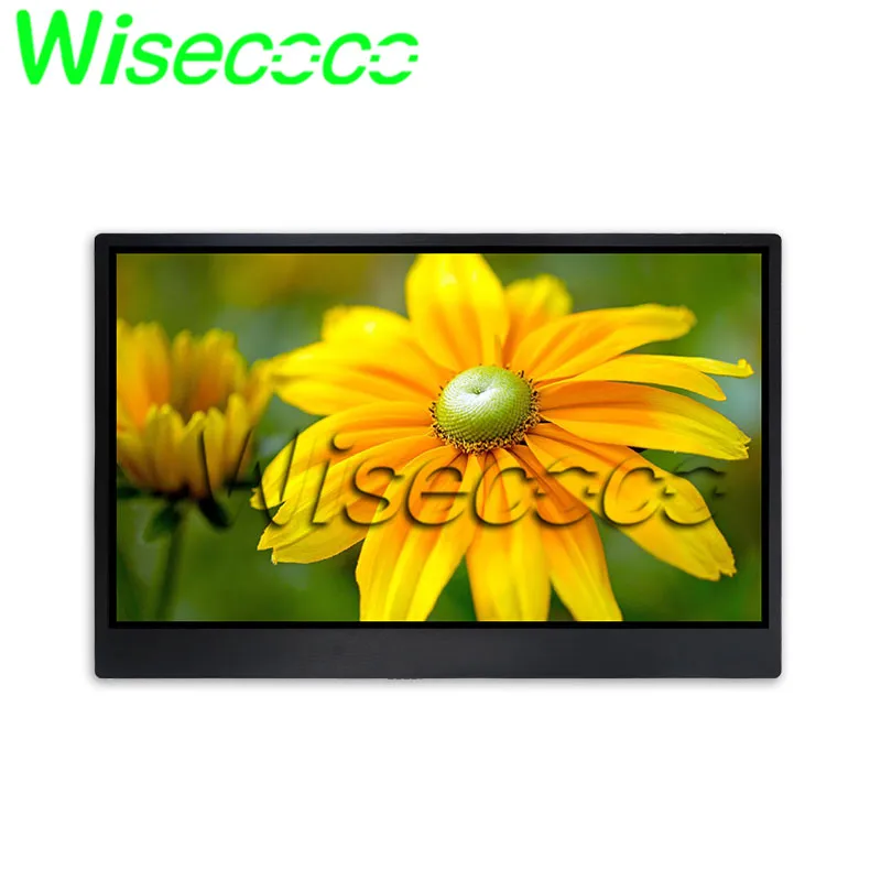 저렴한 Wisecoco-휴대용 모니터, 1920x1080 HD IPS 15.6 인치 터치 디스플레이 컴퓨터 모니터, PS4/Xbox/전화 내장 스피커 Usb C