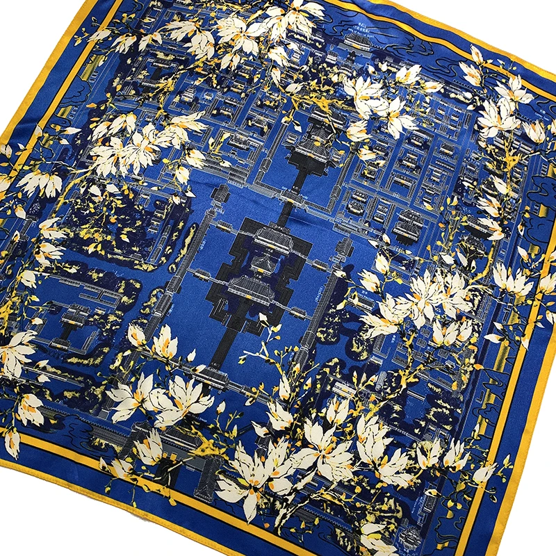 

Scarf SHARFAM Real Spun Mulberry Soie Seda Seta Silk Foulard Sciarpa Lenco Schal Lenco Women Scarf SFSK003