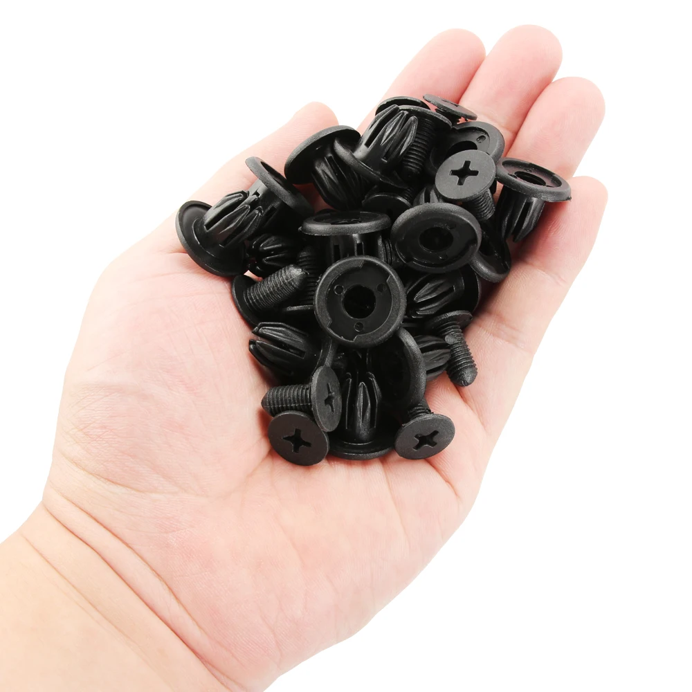 Заклепки винт для бампера зажимы пуш-типа Chevrolet Cruze Aveo Captiva Niva Spark Orlando Epica Sail Sonic 10 мм