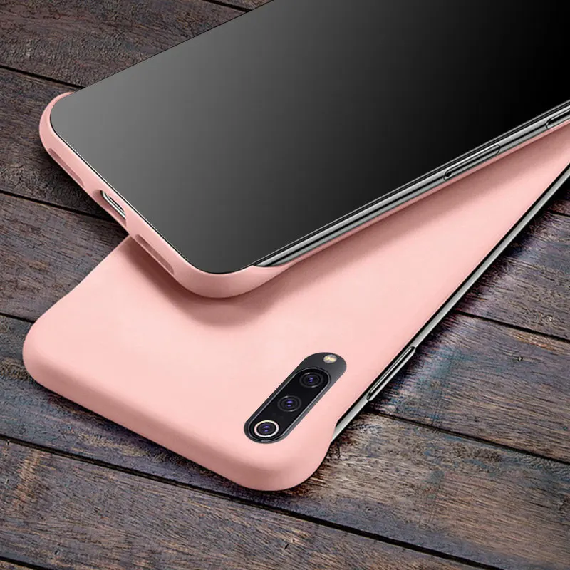 Pink Чехол для Xiaomi mi 9 9T Pro CC9 Ультратонкий матовый Бескаркасный Жесткий ПК чехол для телефона чехол для Red mi Note 7 8 5 6 K20 Pro 7A - Цвет: Pink