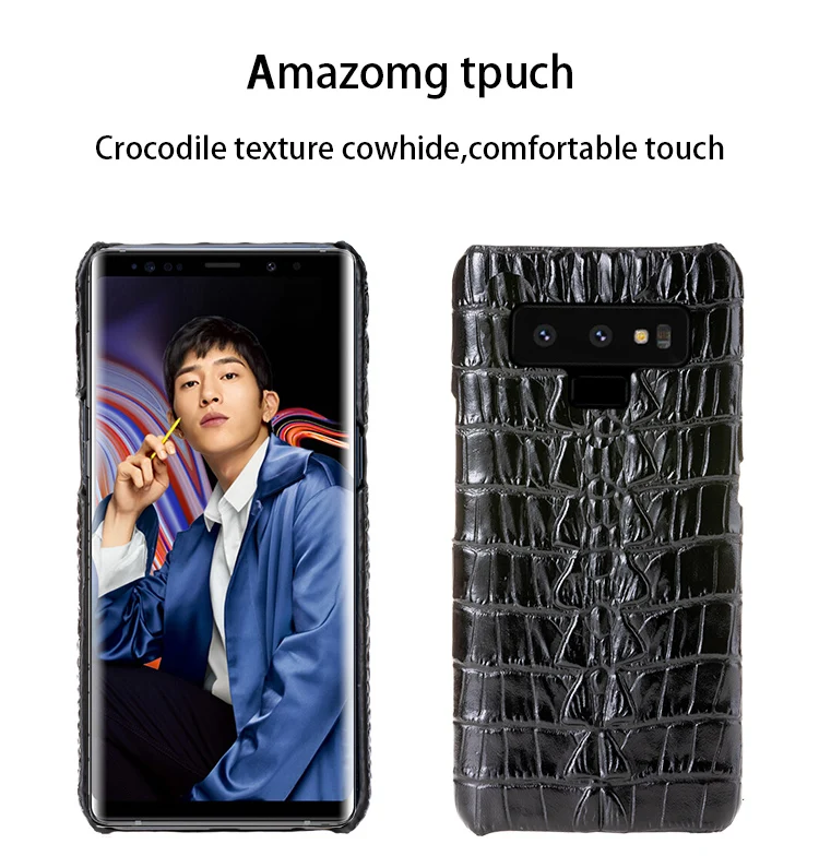 Чехол для телефона для samsung Galaxy A50 A70 S7 S8 S9 S10 Plus, Note 8, 9, 10, крокодил хвост текстура чехол для A30 A40 A5 A7 A8