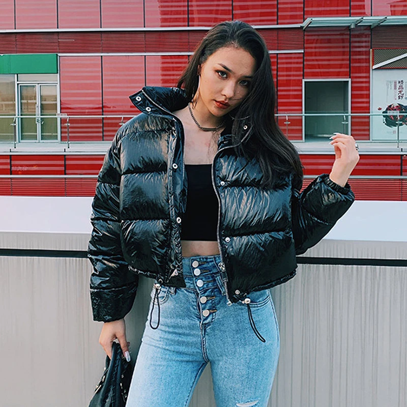 Зимнее пальто женская пуховая парка с хлопковой подкладкой Женская куртка 2020