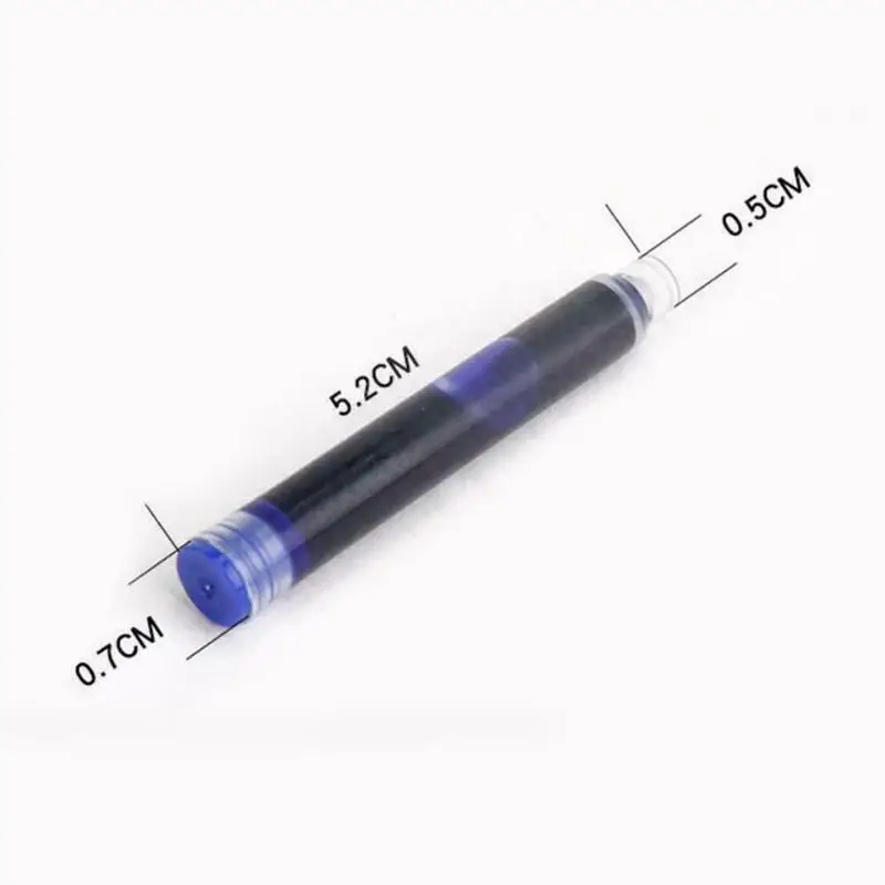 12 Цветов перьевой ручки чернилами картриджи для перьевая ручка рисования