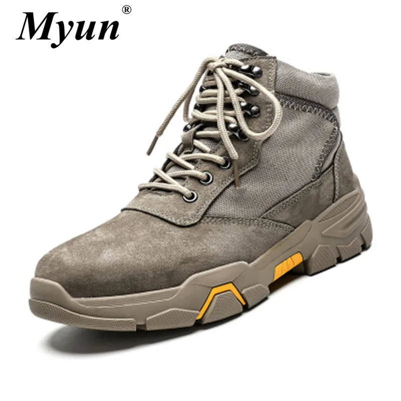 Кроссовки мужские из натуральной кожи модная повседневная Уличная удобная обувь