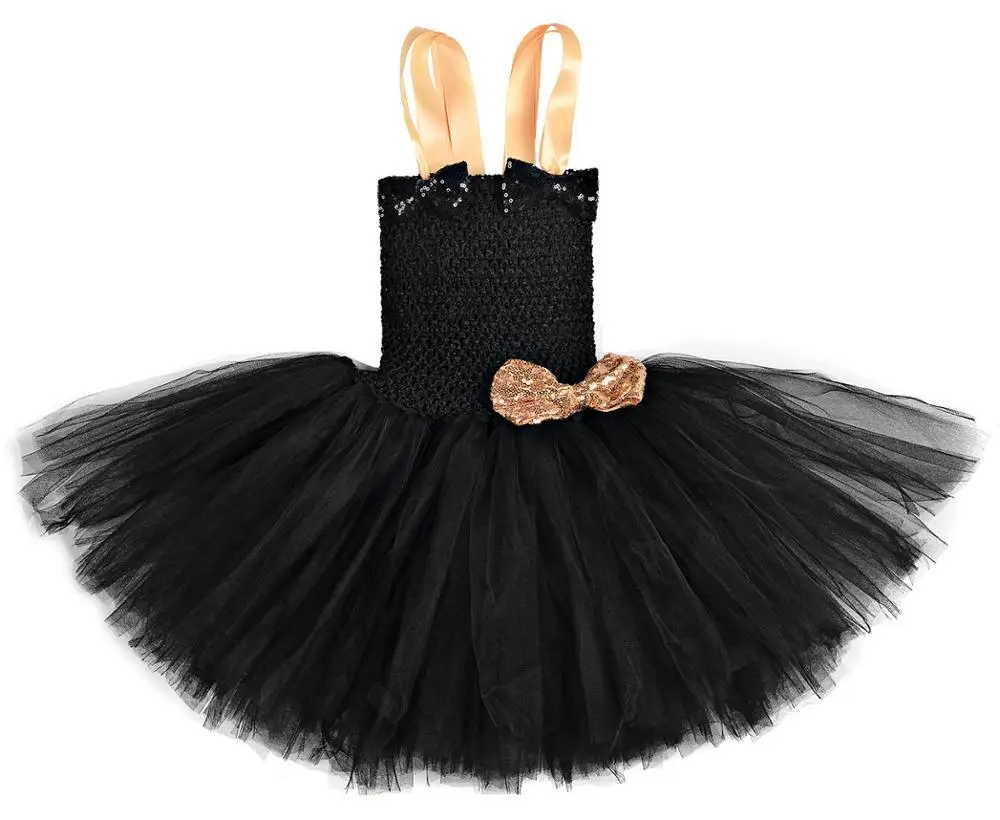 Halloween Angel Costume For Kids Girls Black Unicorn Birthday Party Tutu Dress Children Carnival Harajuku Novel Outfit Clothes |