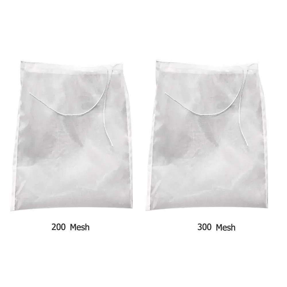 

20X30cm Nut Milk Bag Reusable Almond Milk Bag Strainer Fine Mesh Nylon Cheesecloth Cold Brew Coffee Filter Kitchen Accessories