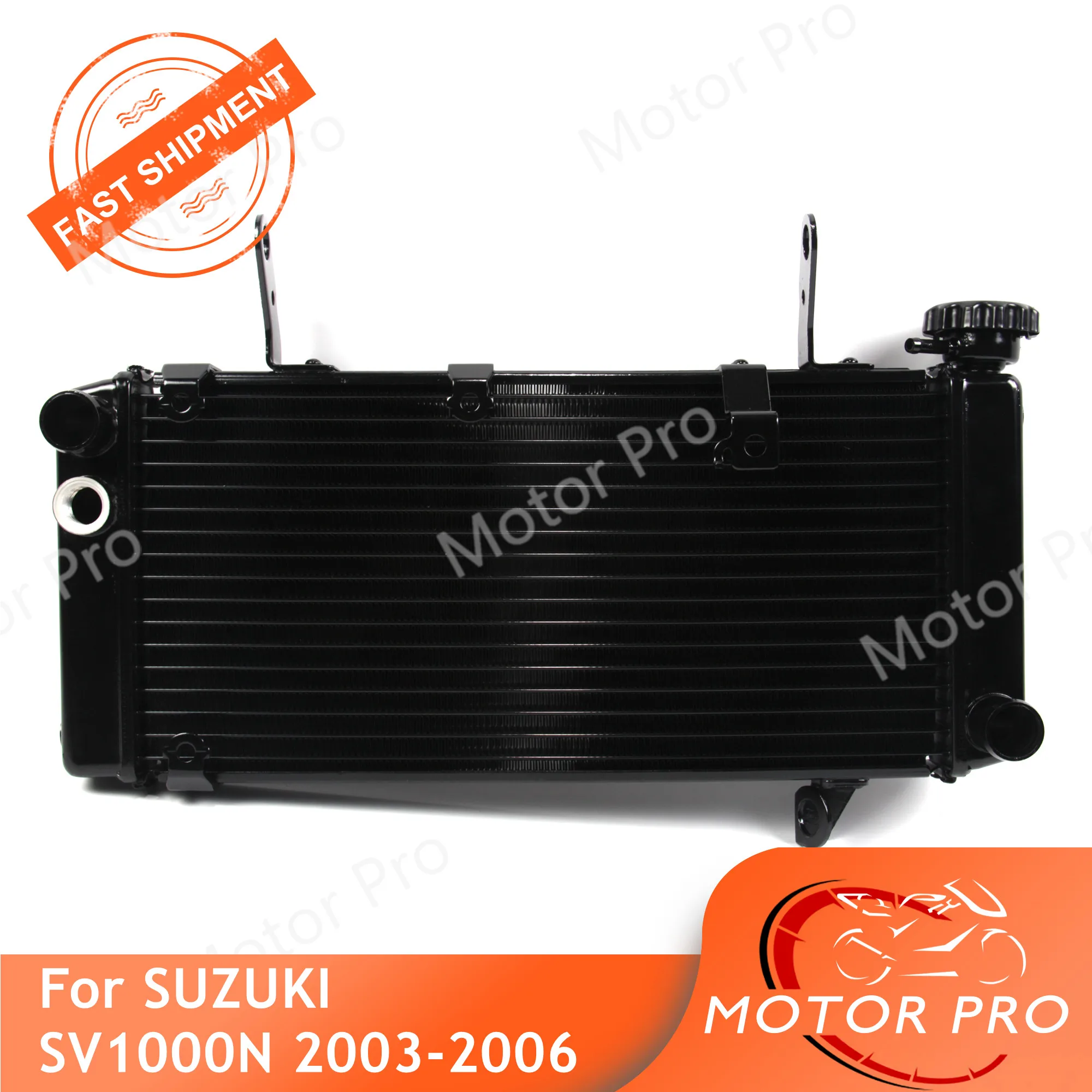 Радиатор мотоцикла для Suzuki SV1000N 2003-2006 охладитель воды двигателя SV 1000 N SV1000 1000N 2004 2005