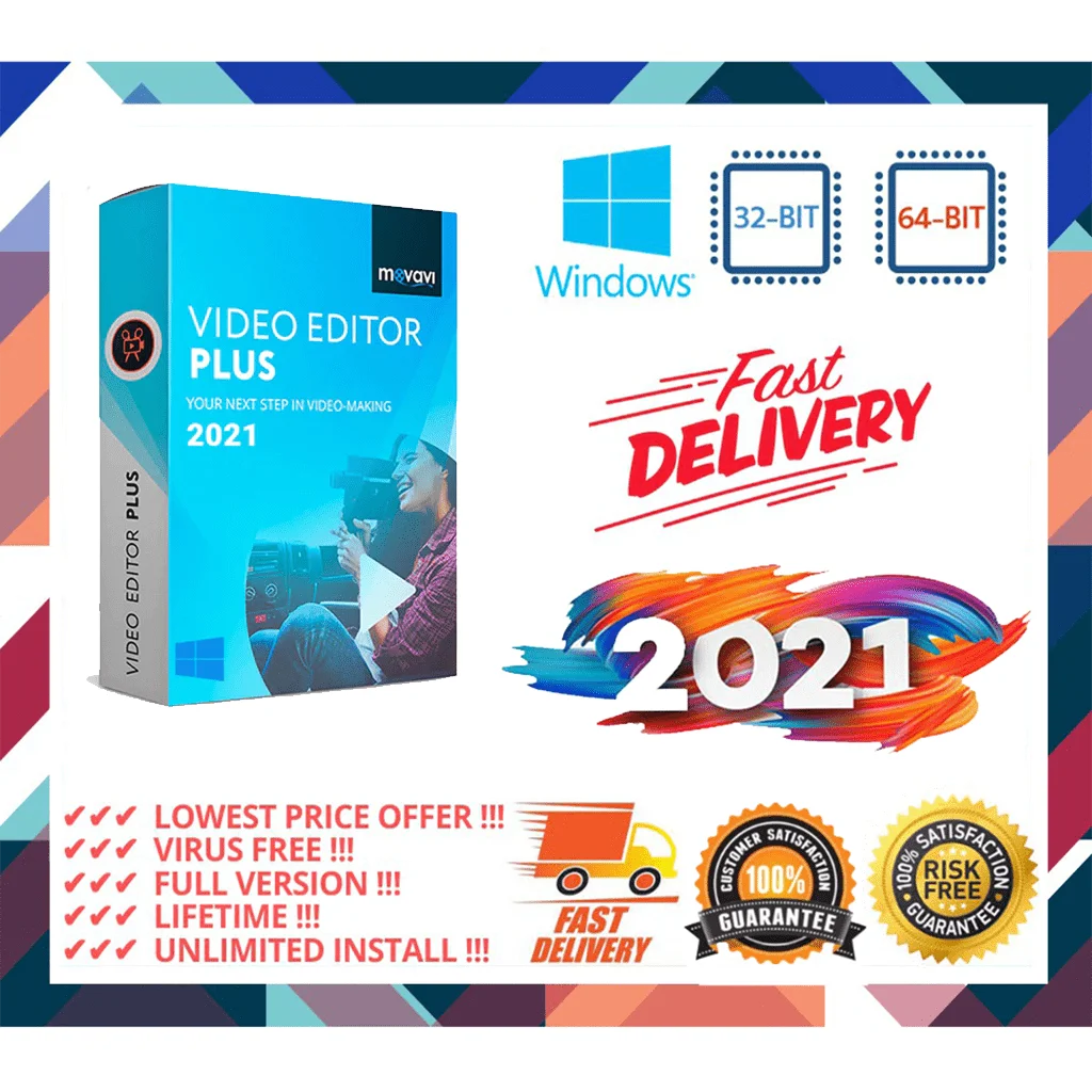 

Movavi Video Editor Plus 2021100% Delivery