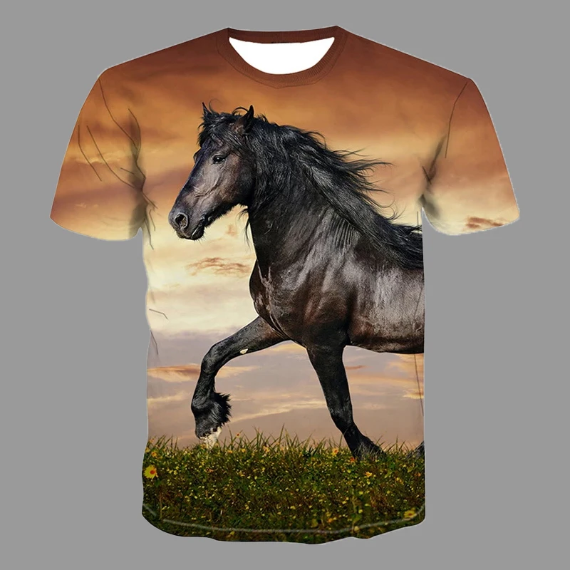 

Футболка мужская с коротким рукавом, дышащая сетчатая рубашка с принтом животных, круглый вырез, уличная одежда в стиле хип-хоп, 4XL, лето