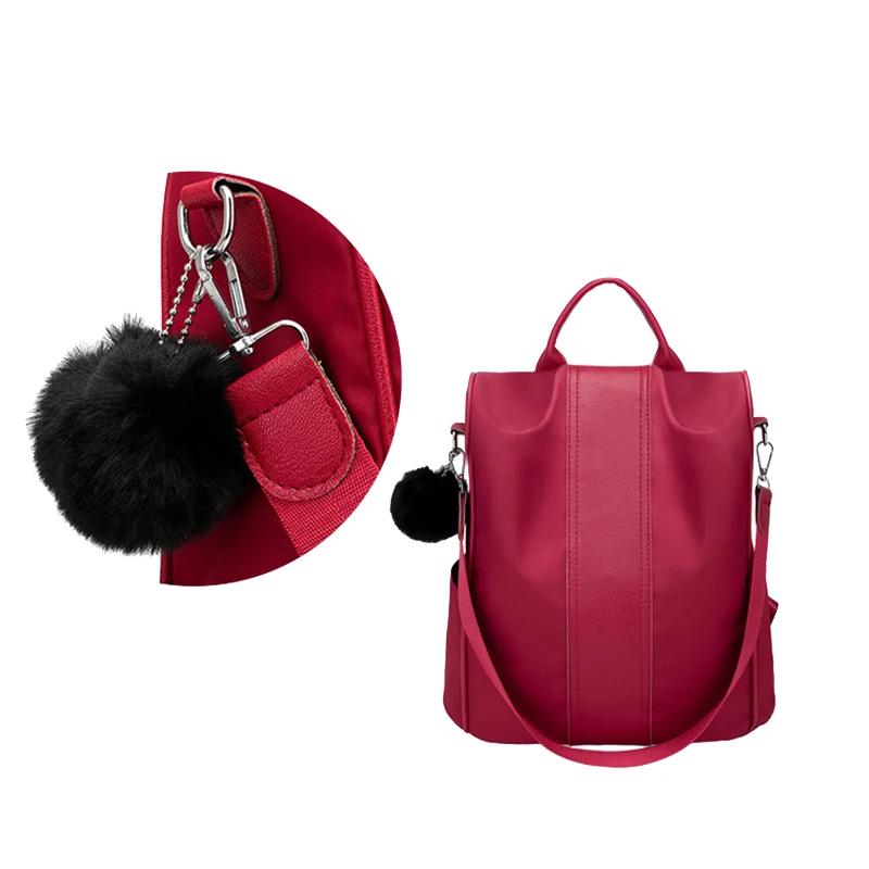 

Women's Waterproof Oxford Backpack Anti-Theft Rucksack School Travel