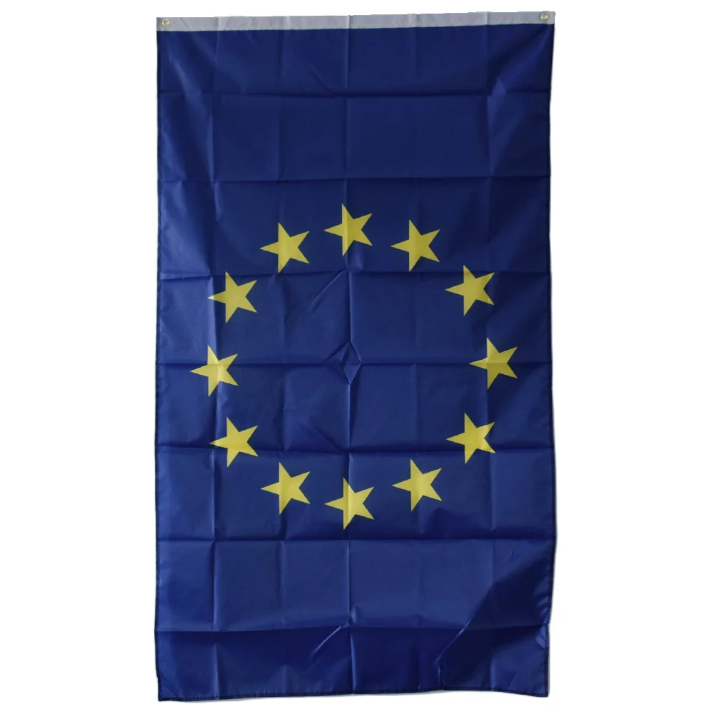 Большой синий 3x5 FTs флаг Европейского союза Европейский 90*150 см евро Европы