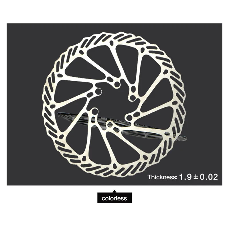 

Mountain bike disc brakes 160mm bicycle brake pads oil brake color 6 nails G3 discs bicycle accessories