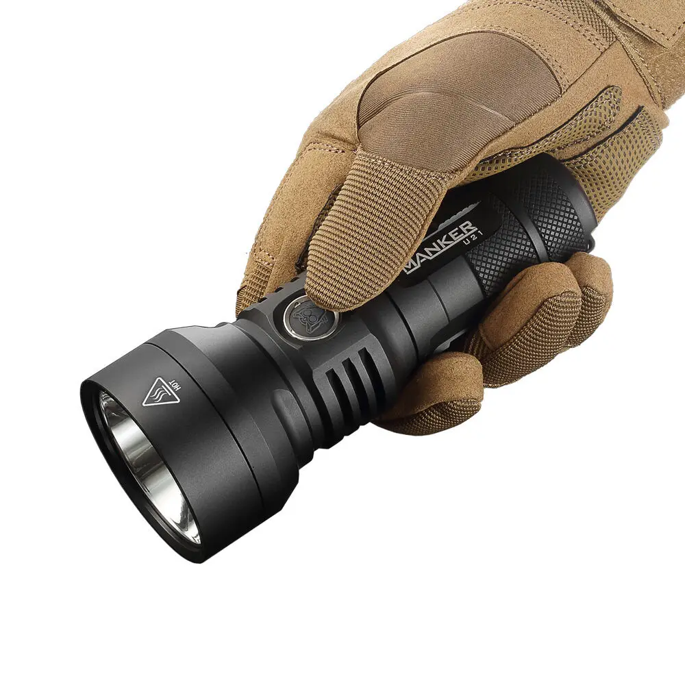 MANKER U21 26650 фонарик 1560 Люмен CREE XHP35 HI светодиодный 700 м мощный прожектор Быстрая