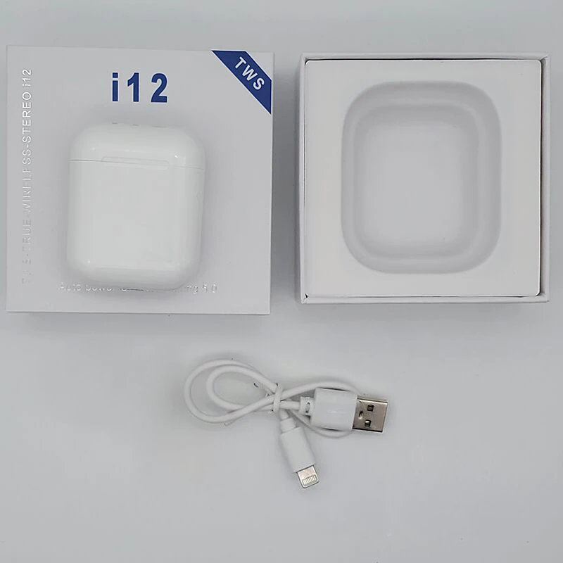 i12 TWS- nothing i12, TWS, беспроводные, Bluetooth 5,0, наушники, спортивные, с защитой от пота, наушники, сенсорные, портативные, наушники для i10, i20, TWS, i30, i60, i80 - Цвет: i12 TWS- nothing