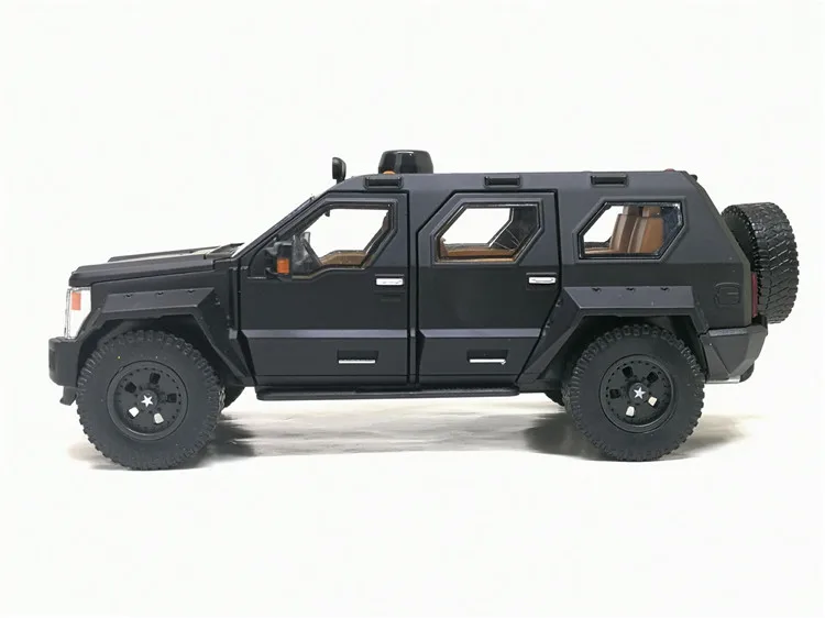 Новинка 1/32 г. PATTON SUV Грузовик литая модель автомобиля игрушка джип для детей звуковое освещение Вытяните назад Подарки