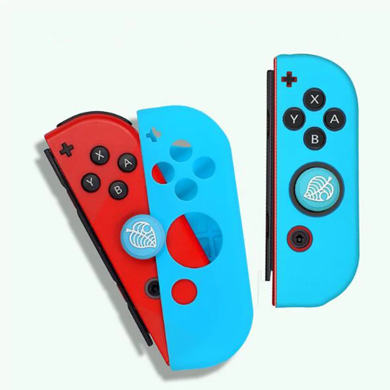Cute Bear Leaf Thumb Stick Grip Caps for Nintendo Switch & Switch Lite Joy-Con Controllers – Joystick Protective Covers image 4