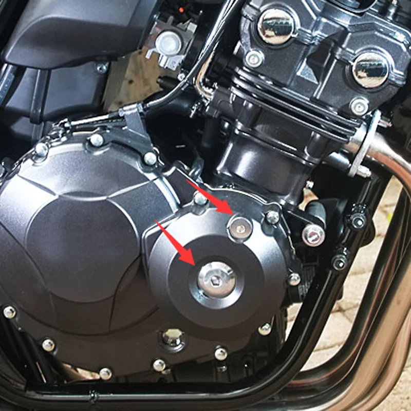 Пара 30 мм 14 крышка двигателя s для Honda NT650 NC700 CTX700 CG125 CBF500 CB500 CB1100 CB1300 XRV750 XRV650 Крышка