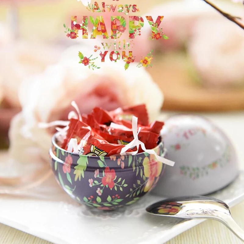 Рождественский хранение чая организатор ящик свадебные коробочки для конфет