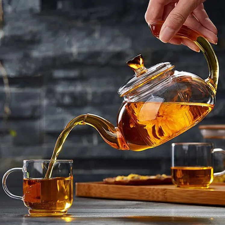 Чай горшок термостойкие Стекло защитник китайский чайный набор кунг фу комплект