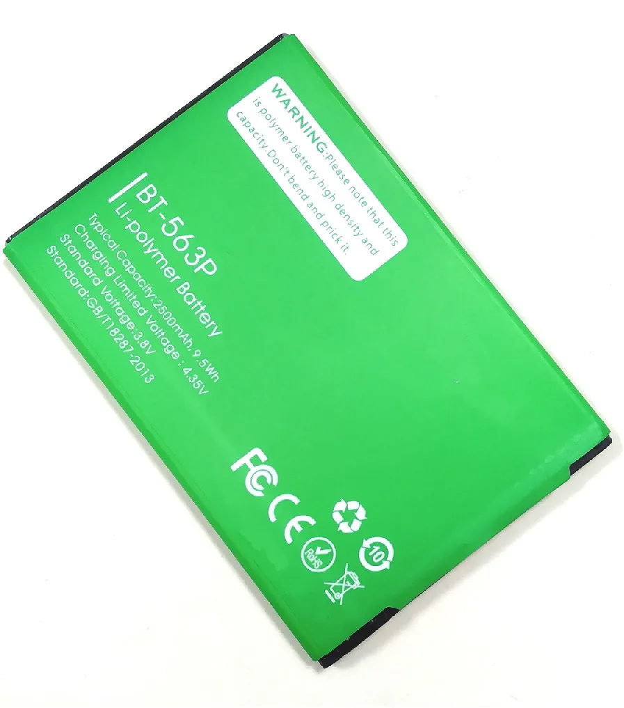 Аккумулятор Westrock для сотового телефона Leagoo M5 PLUS BT563P 2500 мА · ч с функцией