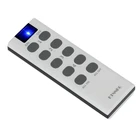 Беспроводной пульт дистанционного управления KTNNKG, 2 шт., 433 МГц, радиочастотный электронный замок, сделай сам, умный дом, 10 кнопок и 6 кнопок