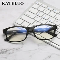 kateluo tr90 men computer glasses anti blue light laser fatigue radiation resistant goggles eyeglasses frame for women 9219