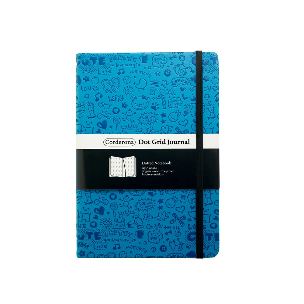 Dot Grid твердый переплет дневник в полиуретановой обложке Bullet notebook креативный А5 точечный журнал Bujo