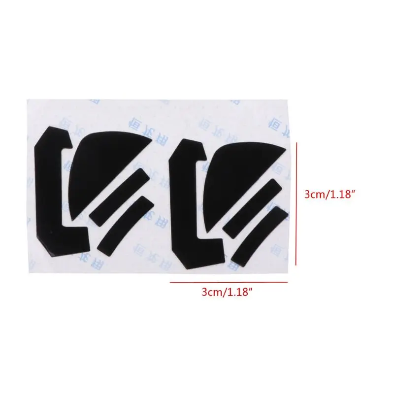 2 набора 0 6 мм наклейки для мыши коньков коврик игровой Corsair Vengeance M95 M90|Коврики