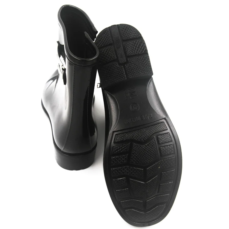 Aleafalling/мужские водонепроницаемые непромокаемые сапоги Mujer резиновые короткие