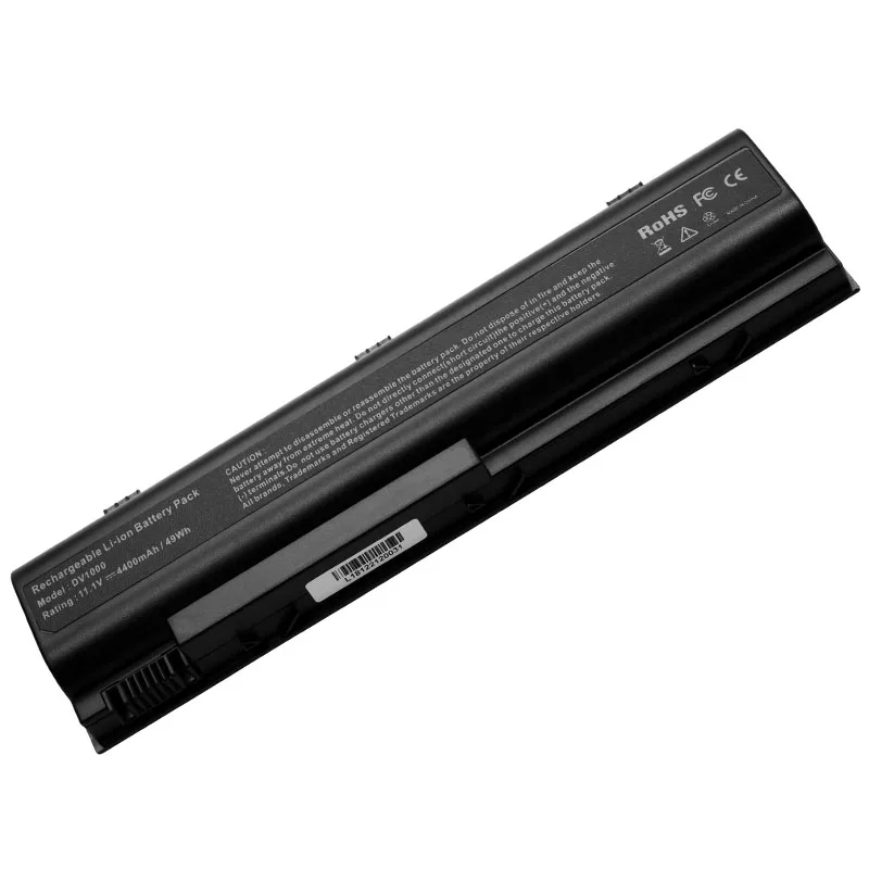 Аккумулятор на 4400 мА · ч для HP Pavilion G3000 G5000 dv1000 dv4000 dv5000 Compaq Presario C300 C500 M2000 v2000 v4000