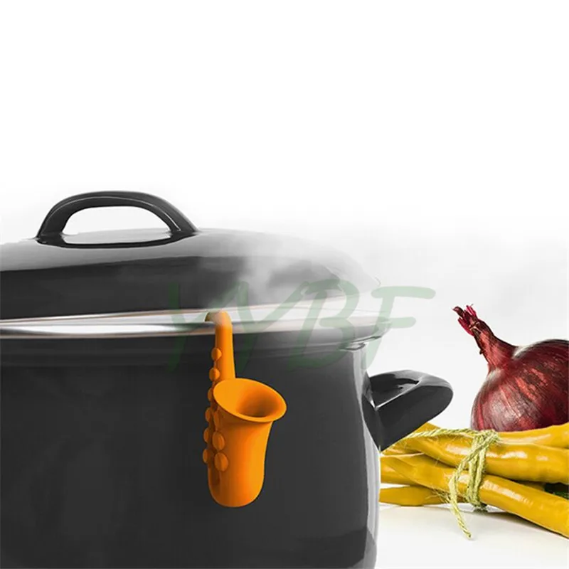 prevent overflow practical kitchen gadgets creative pot covers anti overflow kitchen tool carrot chili saxophone drumstick shape free global shipping