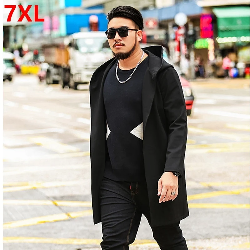 Большой Весенний женский длинный Тренч большого размера Корейская версия пальто