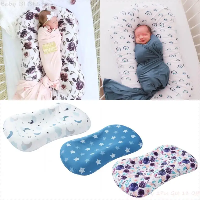

1 Pc Baby Fitted Sheet Crib Bed Slipcover for Newborn Lounger Mattress Cover Protector