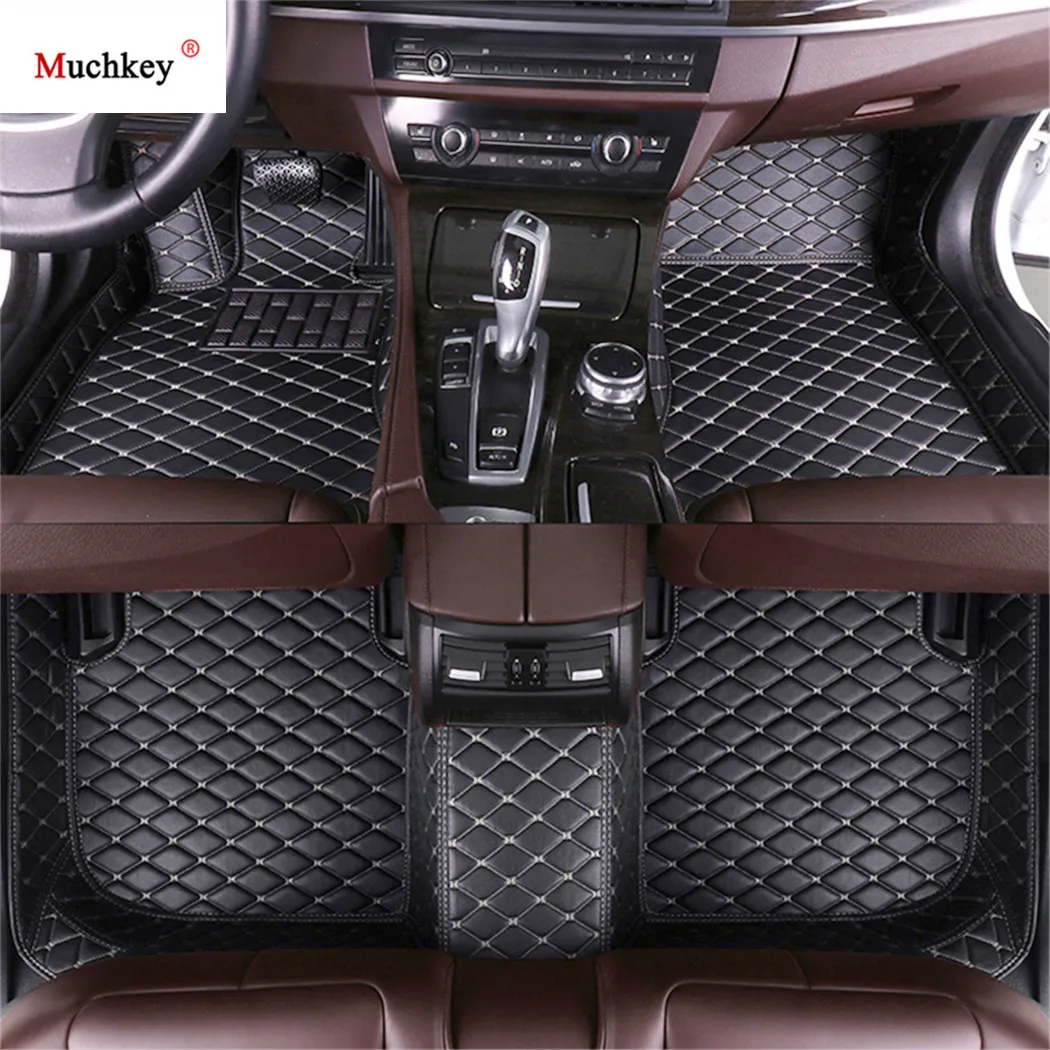 

Custom Winter Car Floor Mats For Jaguar S-Type 2000 2001 2002 2003 2004 2005 2006 2007 Muchkey Leather Carpet Mats Auto Parts
