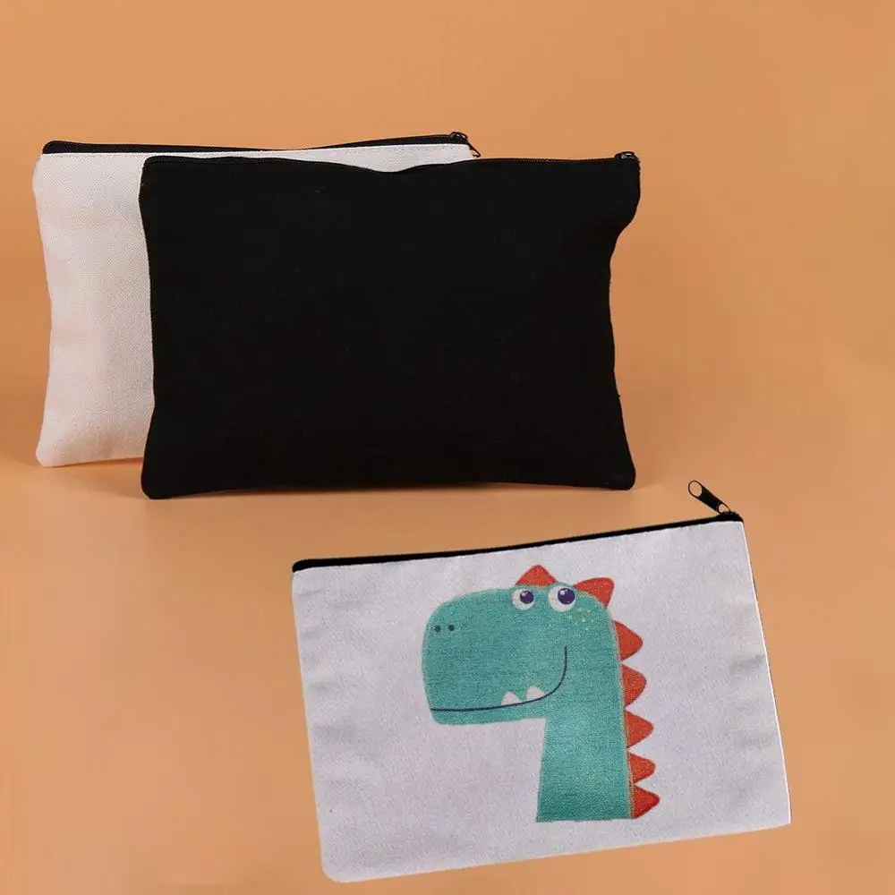 12 парусиновых сумок на молнии универсальные пустые сумочки для творчества