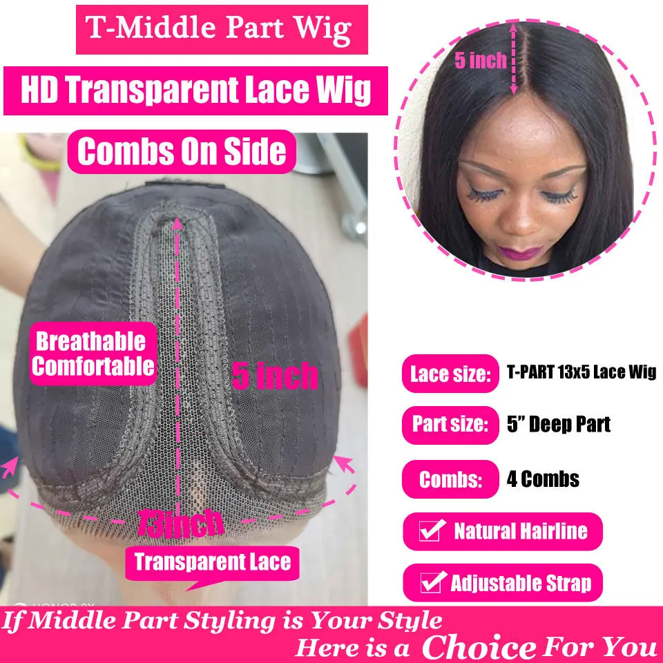 

180 density for black women curly wigs 28 T part wig Brazilian Human hair Kinky Curly