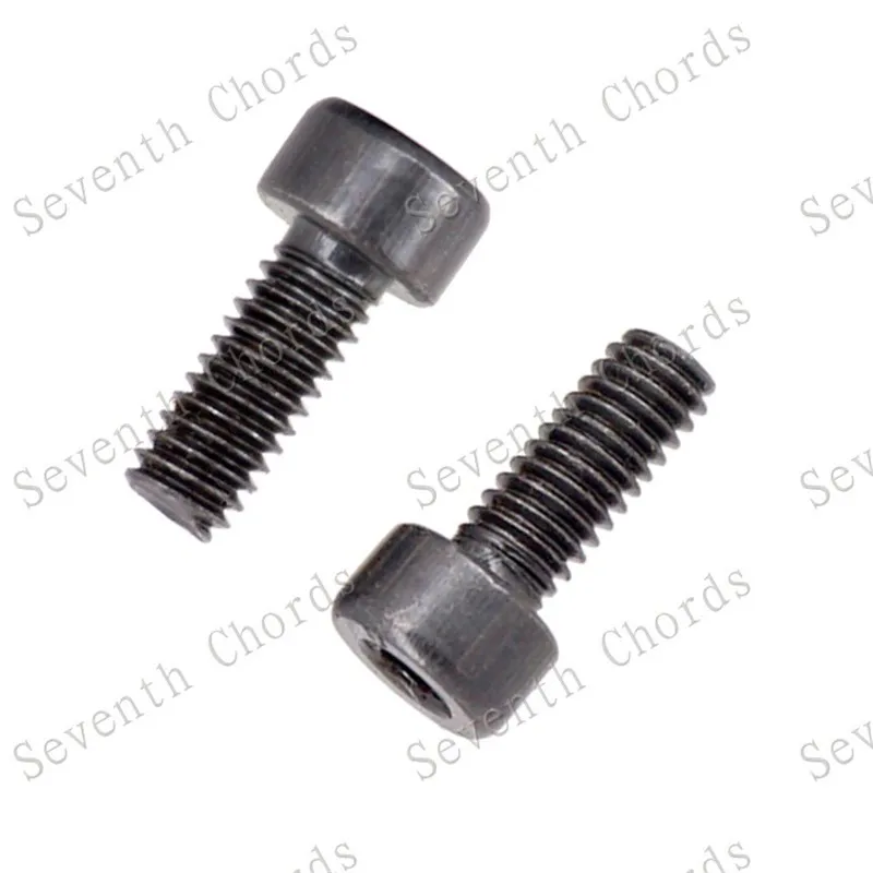 9 шт./лот гайка-зажим для электрогитары шестигранные винты M4 * 13 мм-14 мм аксессуары