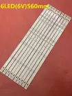 Светодиодная подсветка для Toshiba TCL 32S4900 32L2600 32L2800 L32P1A 4C-LB3206-HR03J HR01J TOT_32D2900 32HR330M06A5 V5, 10 шт.Лот, 6 светодиодов