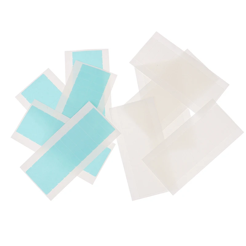 

5 Sheets 12pcs Hair Tape Adhesive Glue Double Side Tape Waterproof For Lace Wig Hair Extension Tools 4cm*0.8cm/1cm * 4cm