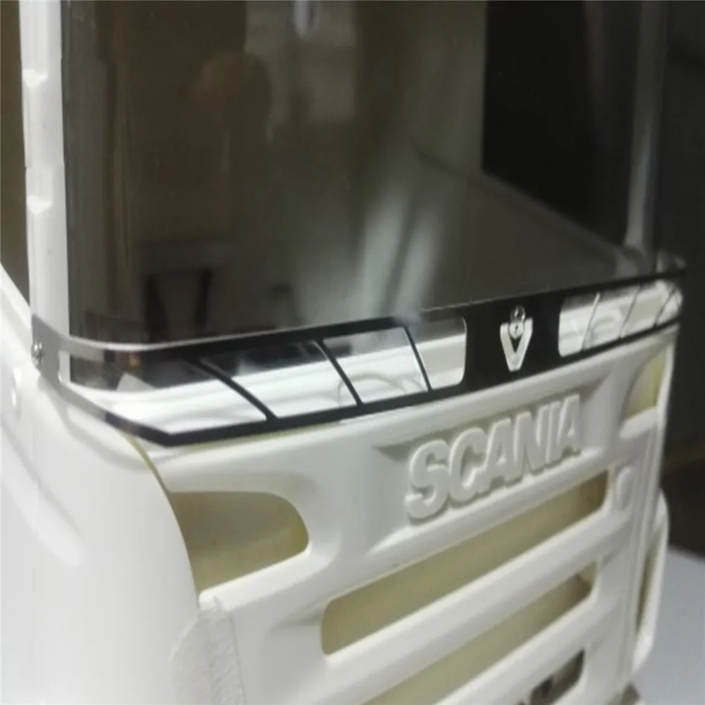 Решетка передней решетки с металлическим украшением для 1/14 Tamiya Scania R620 R470 56323
