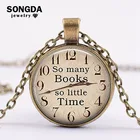 Кулон-ожерелье с надписью So Little Time