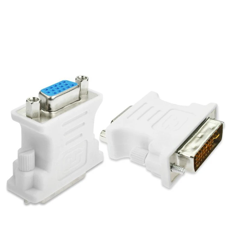 100 шт./лот DVI 24 + 5 контактный штекер на VGA 15 гнездовой разъем удлинитель